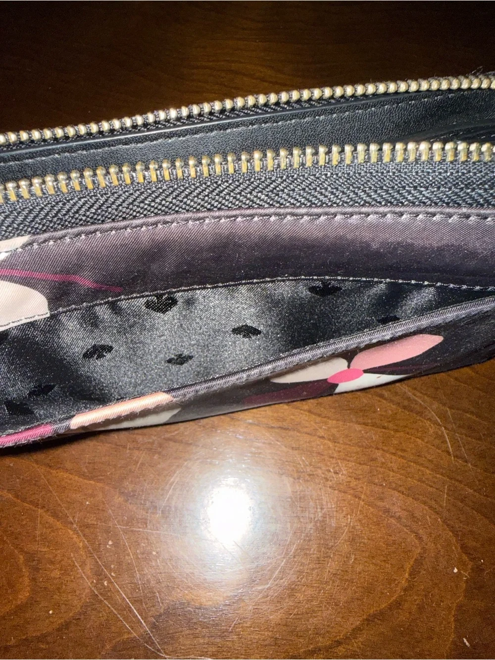 Kate Spade Floral Zip-Around Wallet